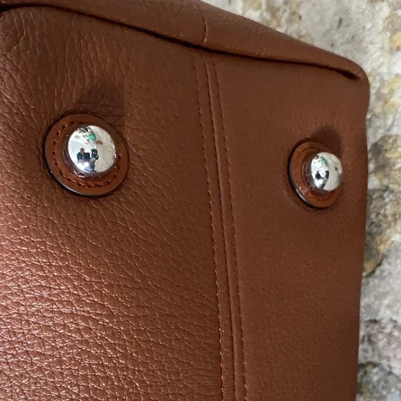 Rebecca Minkoff Brown Leather Tote Bag - Picture 6 of 15